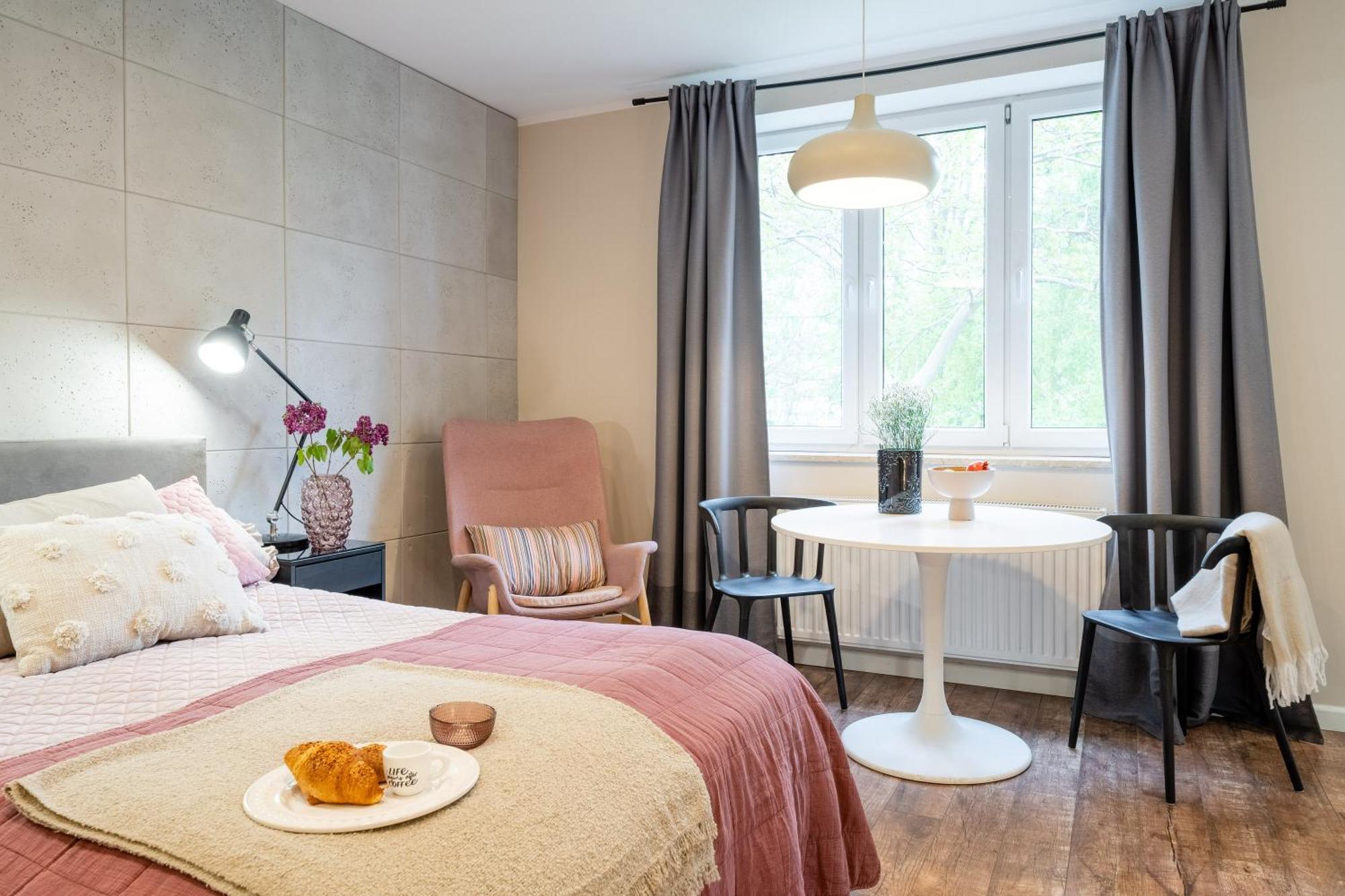 Apartamenty Stara Warszawska 43 Olsztyn  Oda fotoğraf