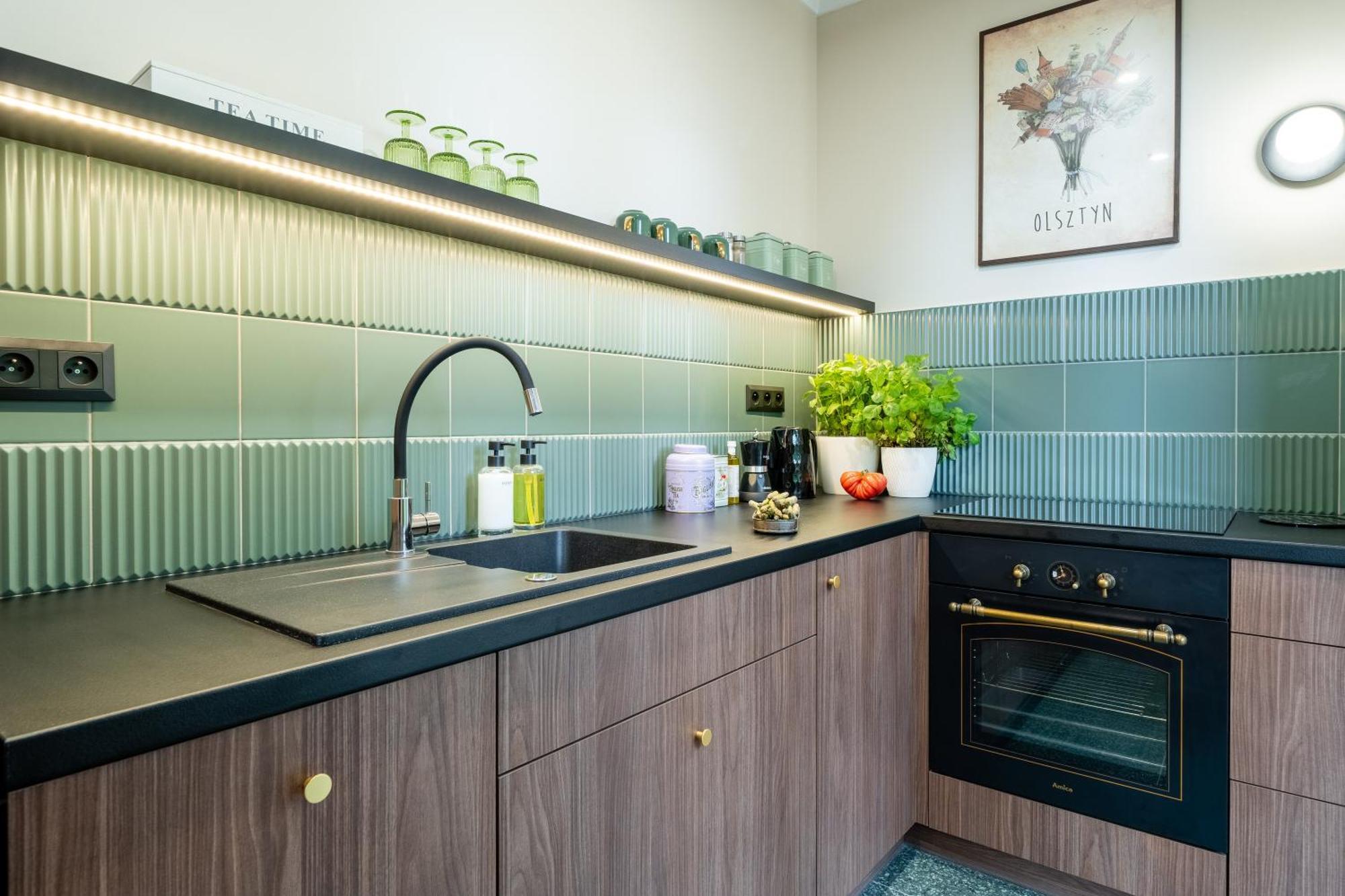 Apartamenty Stara Warszawska 43 Olsztyn  Oda fotoğraf